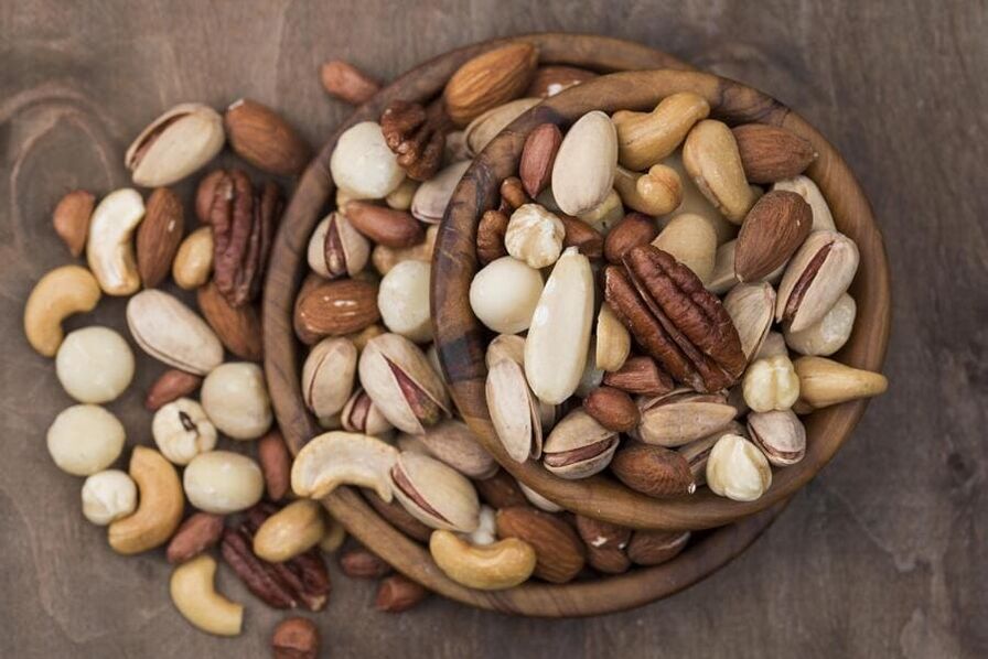 Các loại hạt là một kho vitamin giúp tăng cường hiệu lực